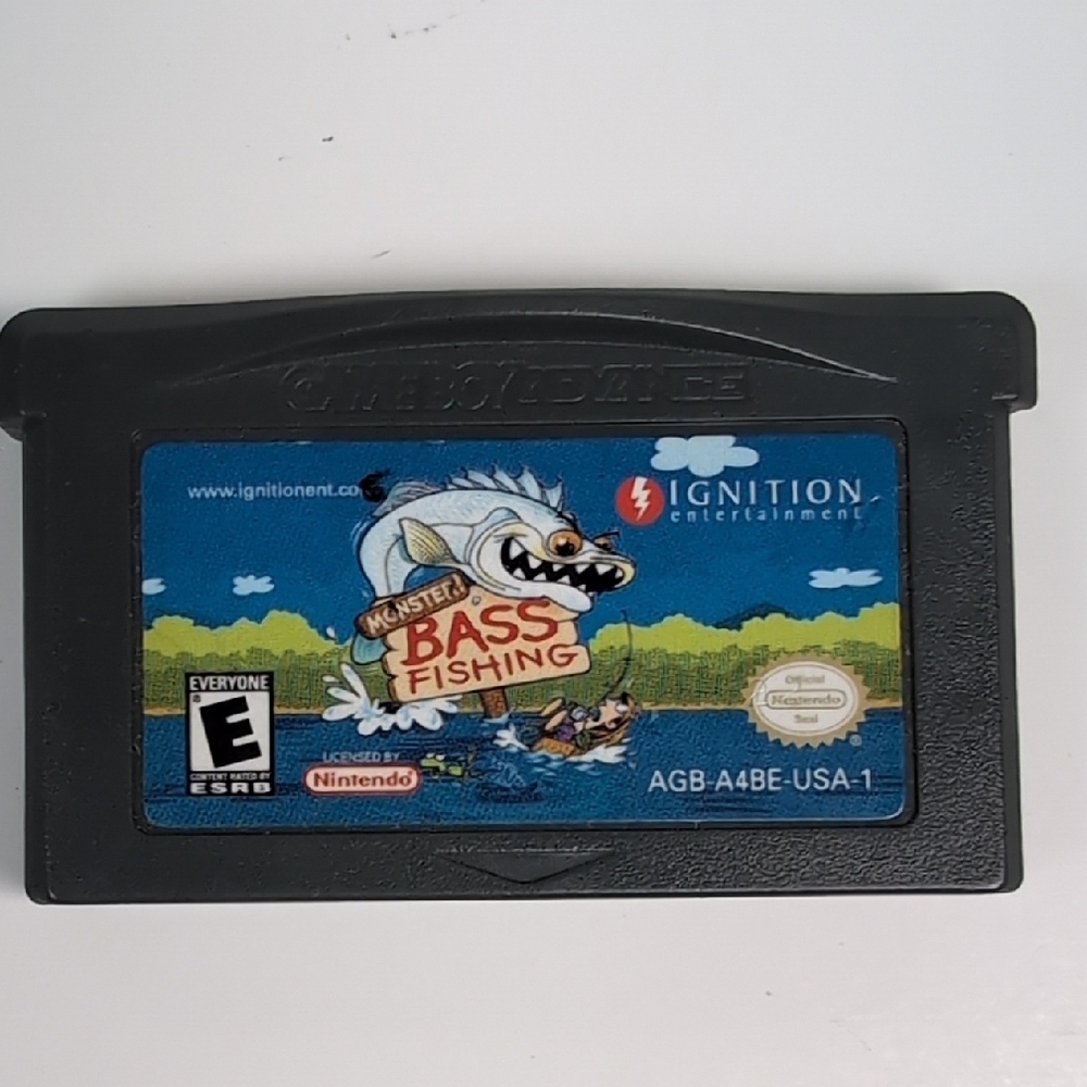 Monster Bass Fishing Gameboy Color